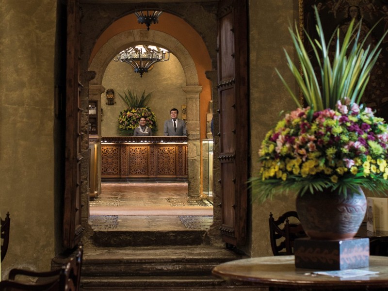 Belmond Monasterio Rezeption