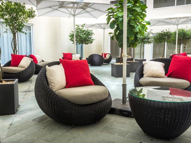 Central Hotel - Patio