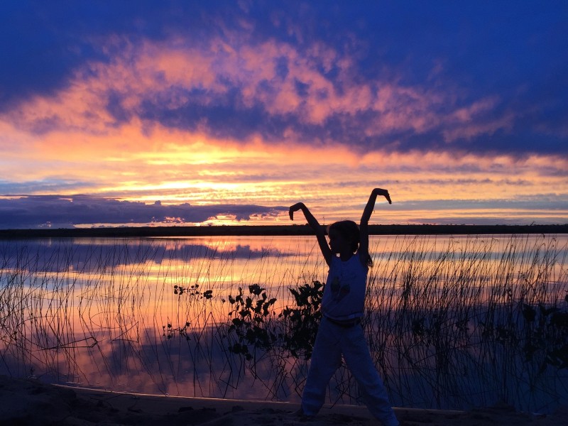 La Bendición Lodge - Sonnenuntergang