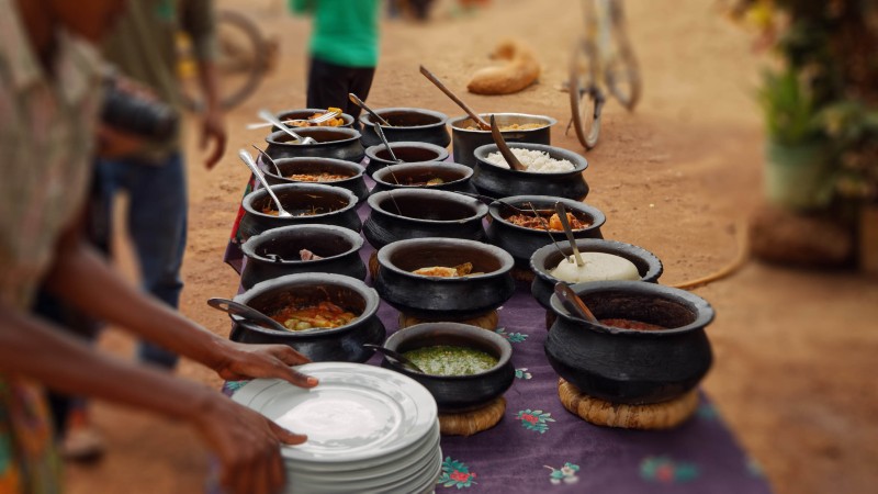 Lunch at Mama's in Mto wa Mbu