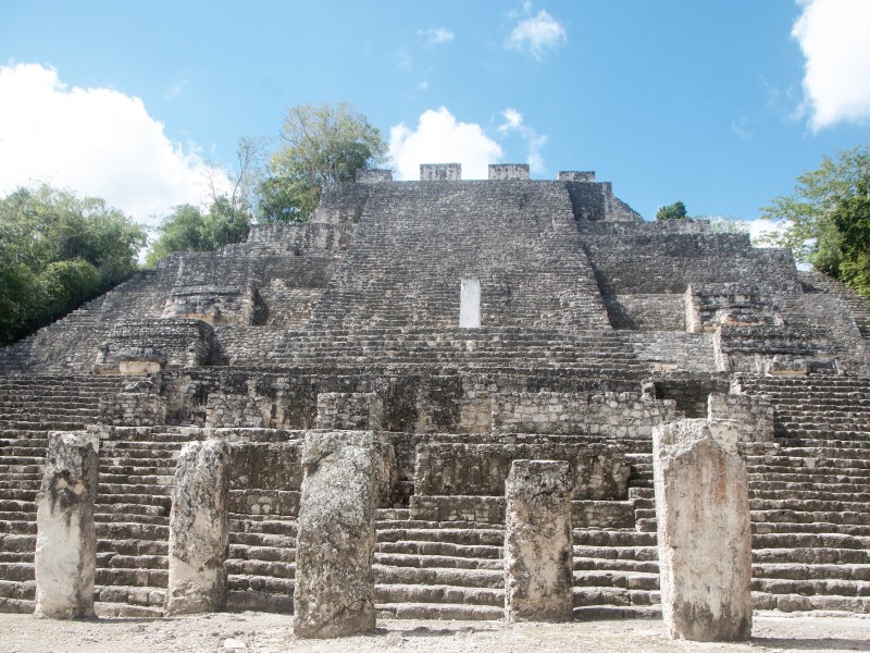 Calakmul - Maya Pyramide