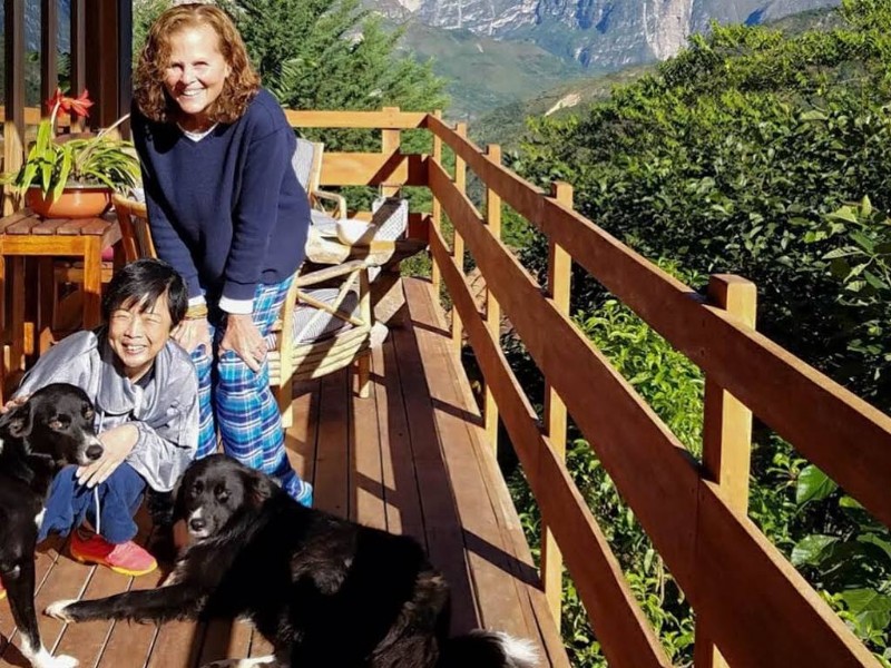 Gocta Natura balcony and pets