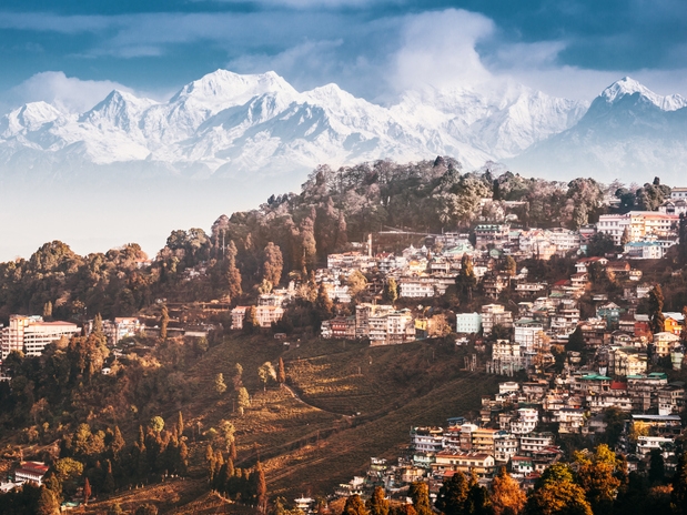 Tal im Himalaya - Darjeeling - Indien