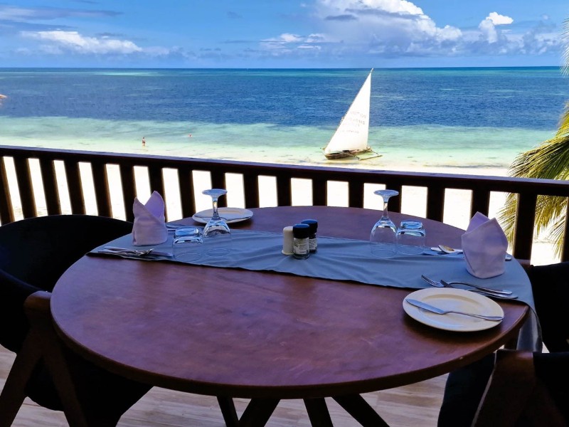 Dream of Zanzibar Blue Waves Restaurant