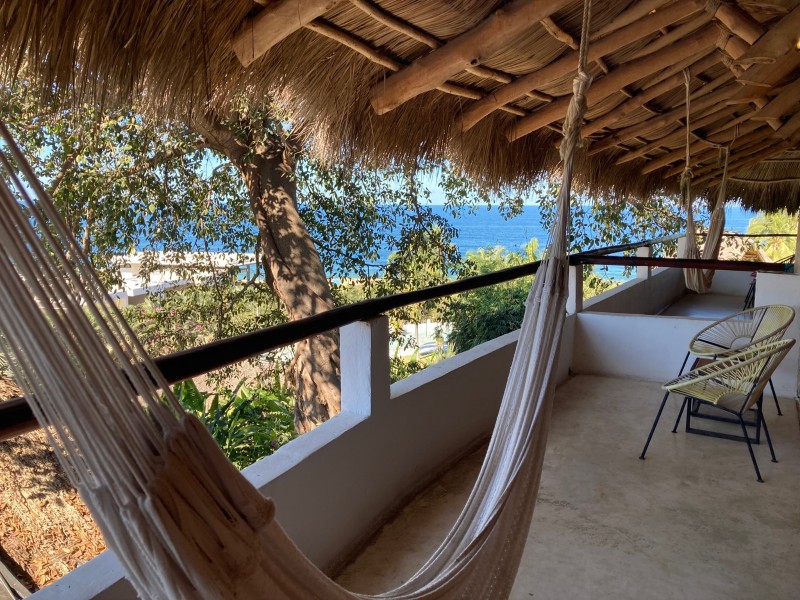Maraica - Balkon mit Hängematte