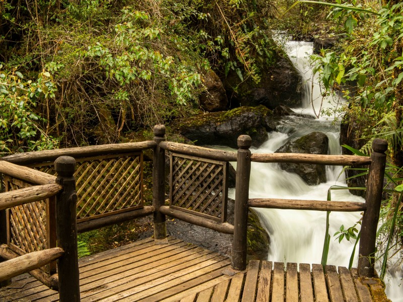 Wanderweg in der Nähe des Hotels