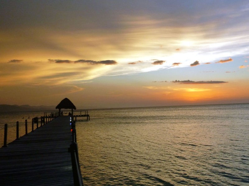 Punta Rucia Lodge - Sonnenuntergang