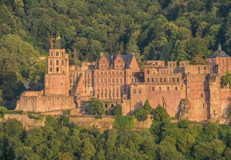 Castle ruins of Heidelberg