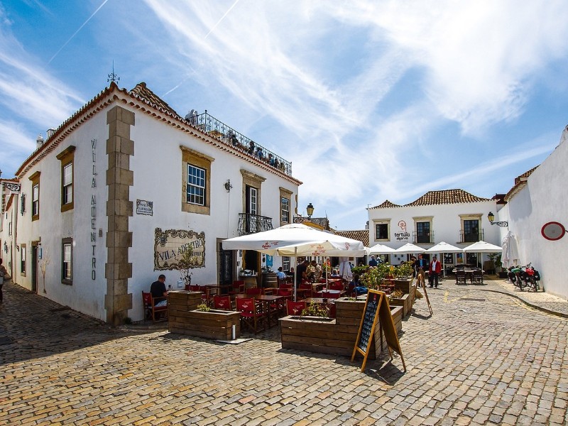 Restaurant in Faro, Portugal