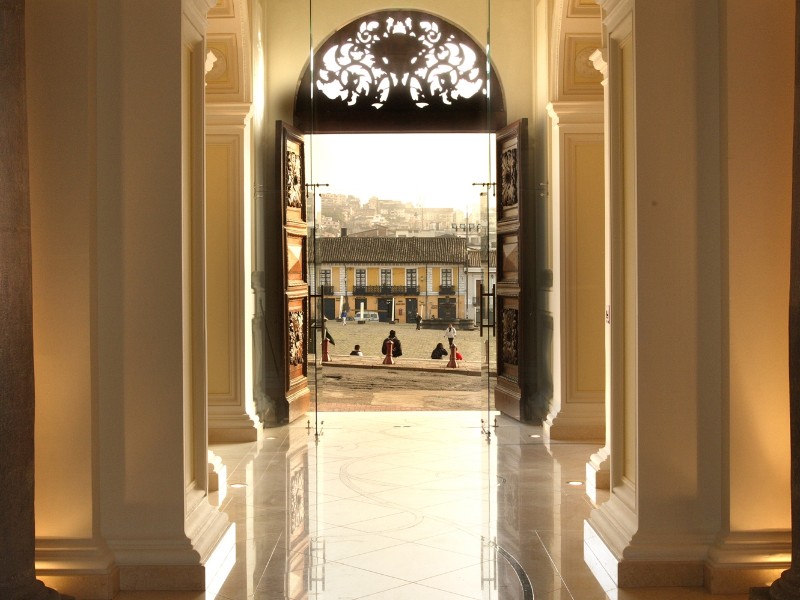 Casa Gangotena - Hoteleingang