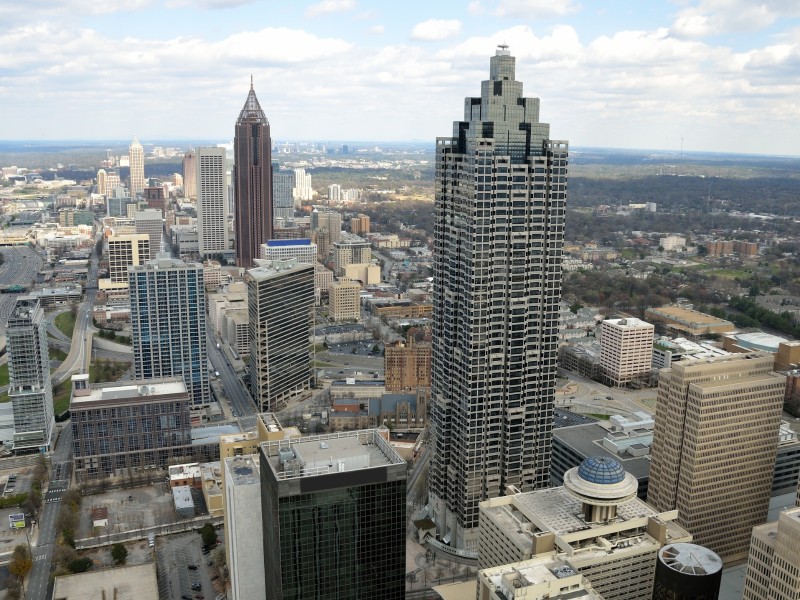 Atlanta, View of the City, USA