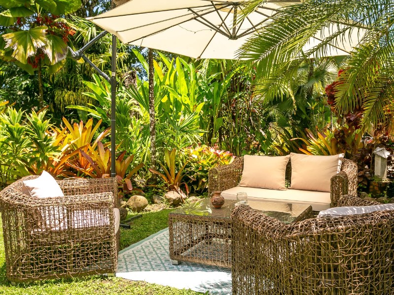 El Encanto Inn - Terrasse