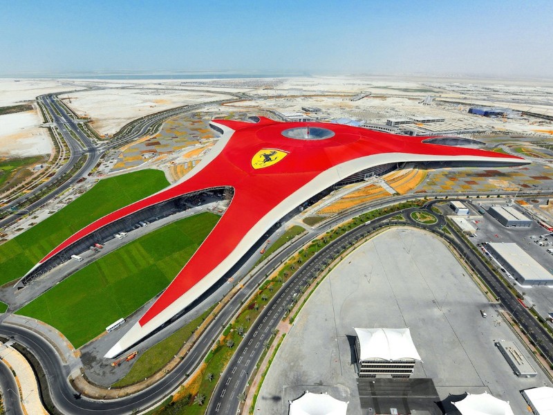 UAE - Abu Dhabi - Ferrari World
