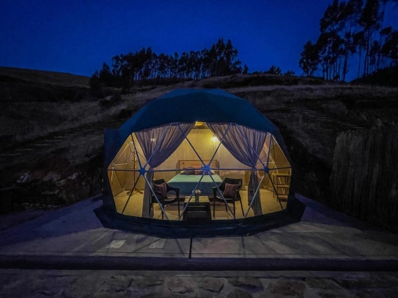Pacucha Glamping outside view