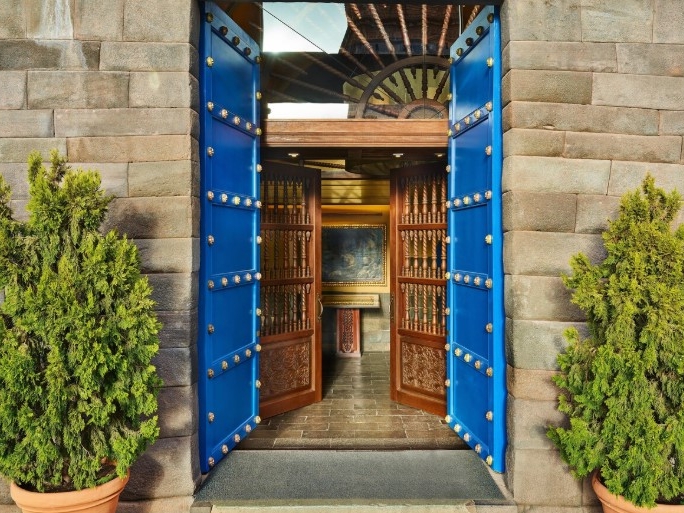 Hotel entrance