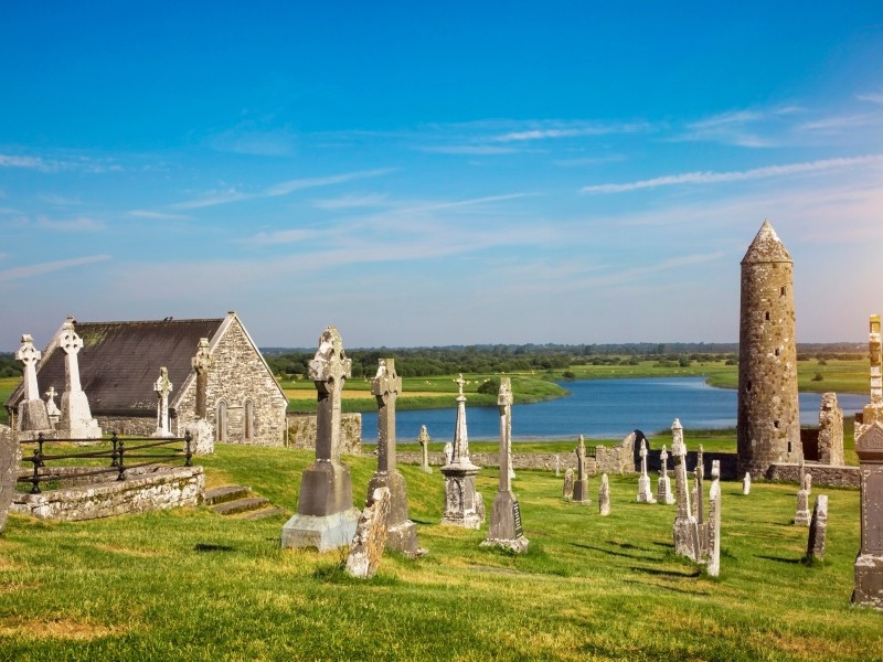 Ireland - Clonmacnoise Cathedral