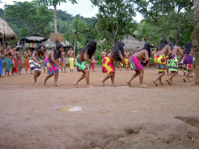 Embera Indianer