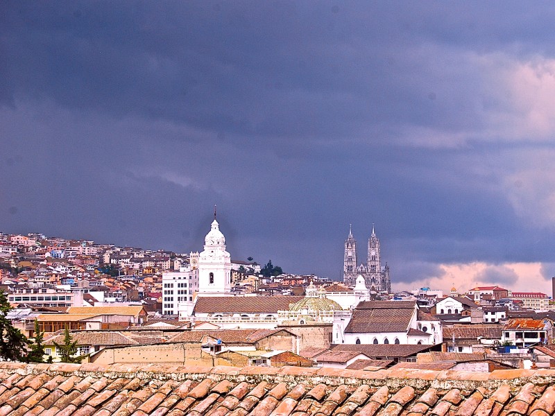 View of Quito