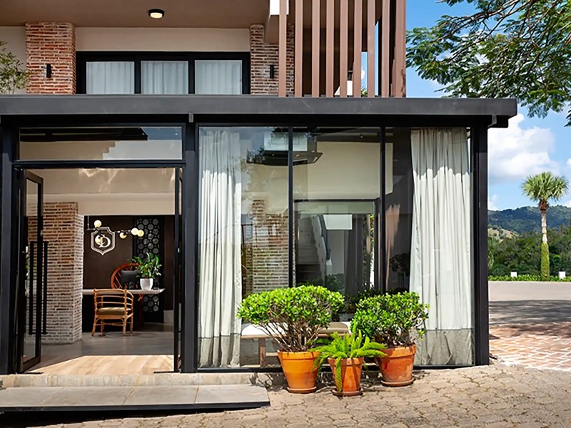 Camp David - Hoteleingang