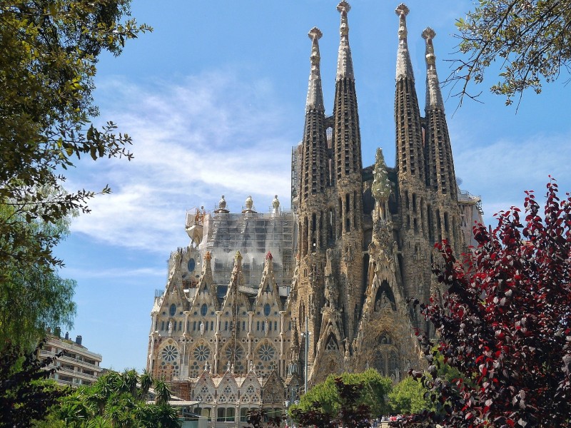 Sagrada Familia, Barcelona, Spain