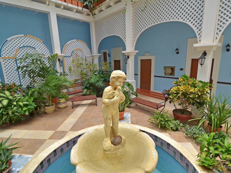 Encanto Barcelona Hotel Innenhof