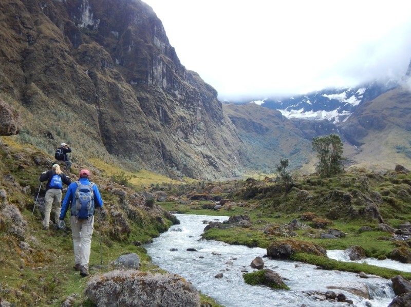 Hiking at the Altar Volcano
