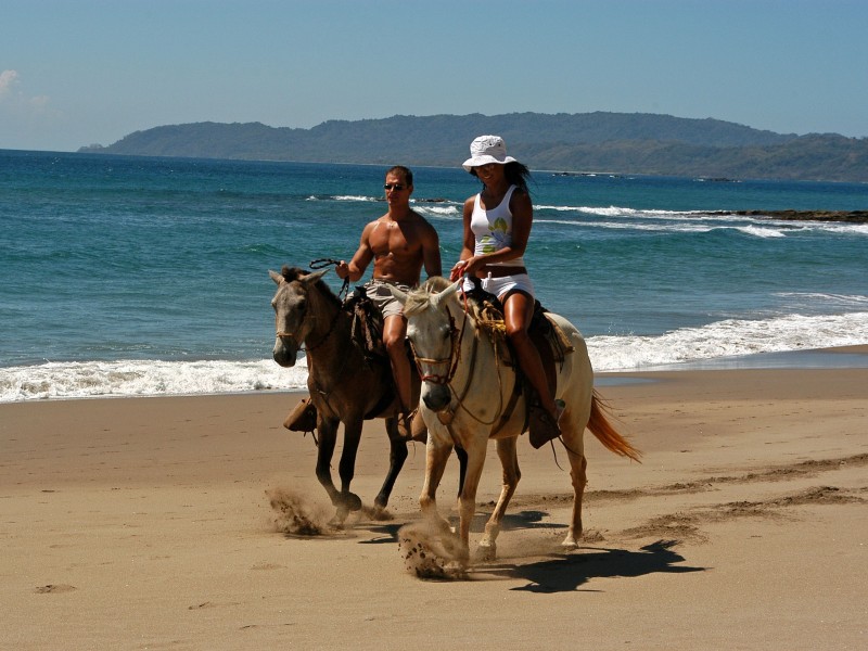 Tango Mar Reiten am Strand
