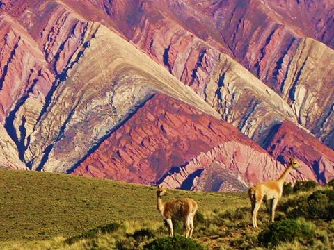Hornocal Humahuaca 14-Farben-Berge