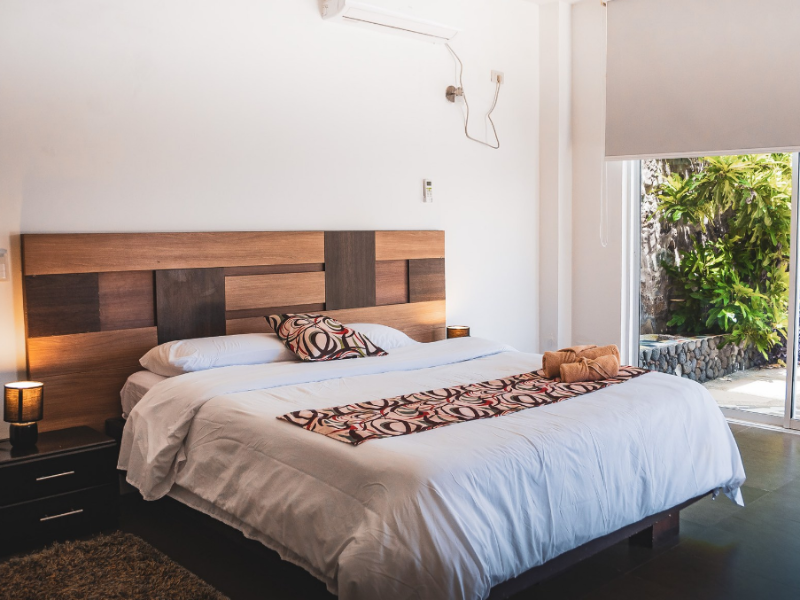 Doppelsuite, Blick auf den Pool