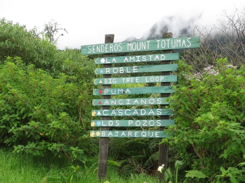 Mount Totumas - Wanderwege