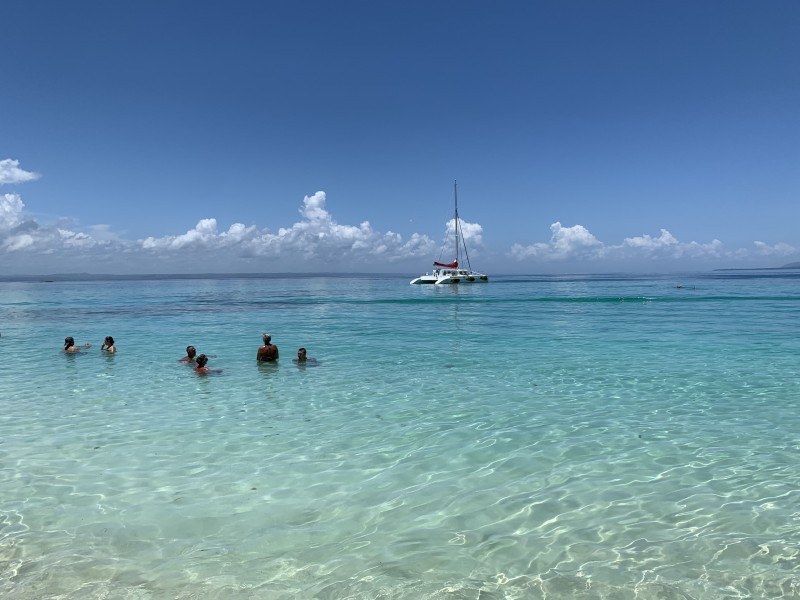 Cayo Levantado - Katamaran