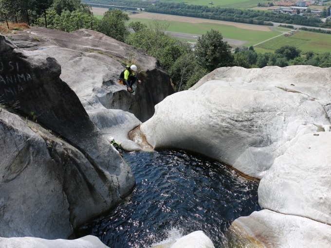 Canyoning pro Boggera