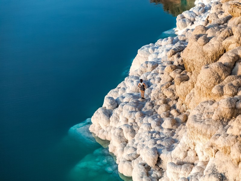 Dead Sea Salt Formation