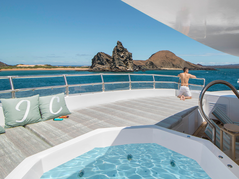 Tolle Ausblicke vom Whirlpool aus