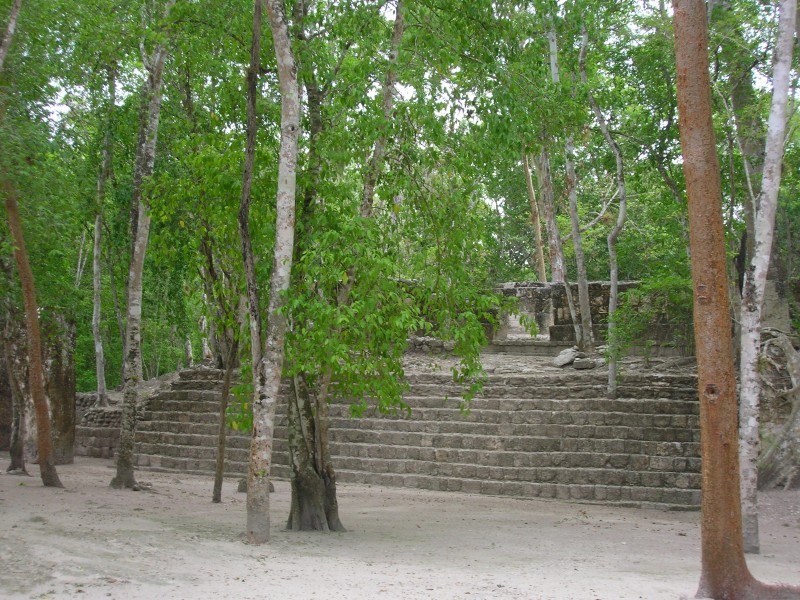 Calakmul - Maya Pyramide