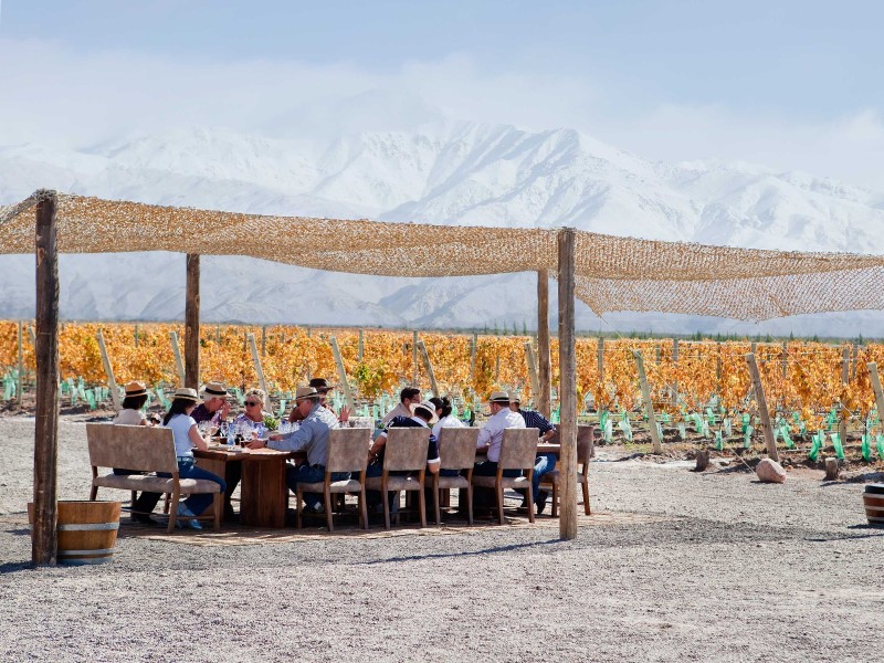 Casa de Uco - Gartenterrasse