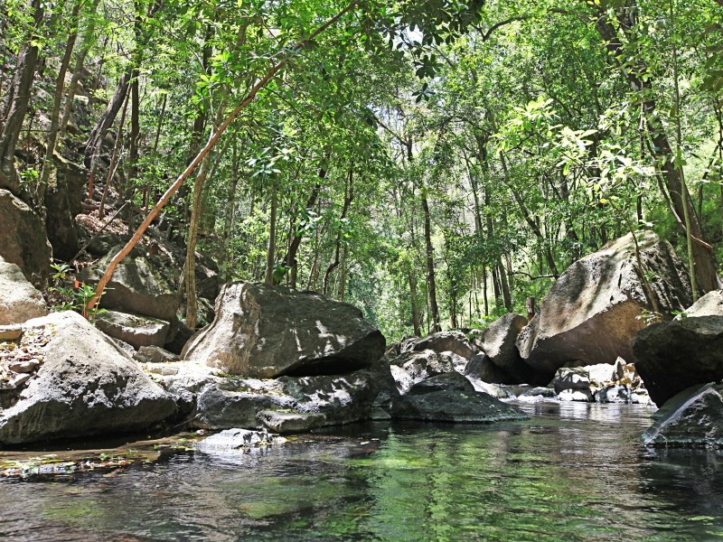 Rio Perdido - Thermalfluss