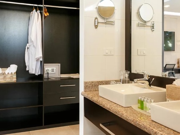 Doppelzimmer-Suite mit Balkon