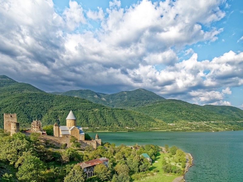 Georgia Tbilisi Lake 