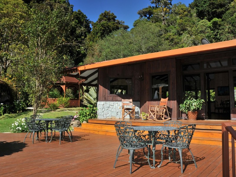 Trogon Lodge - Terrasse