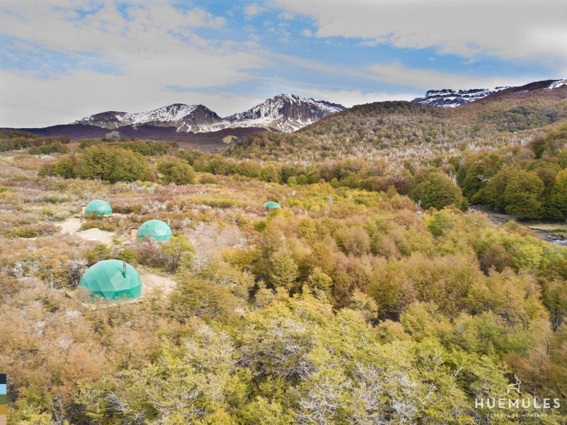 Domos Huemules Gelände