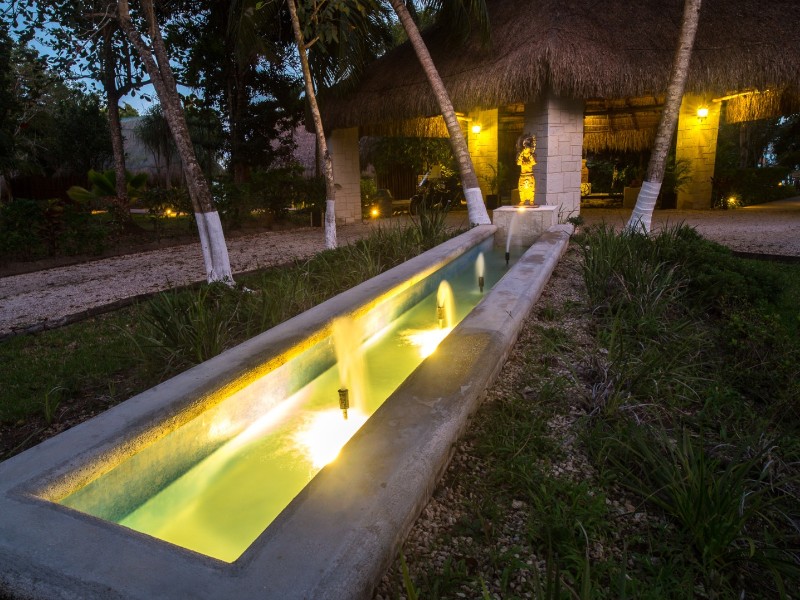 Rancho Encantado - Lobby Abendstimmung