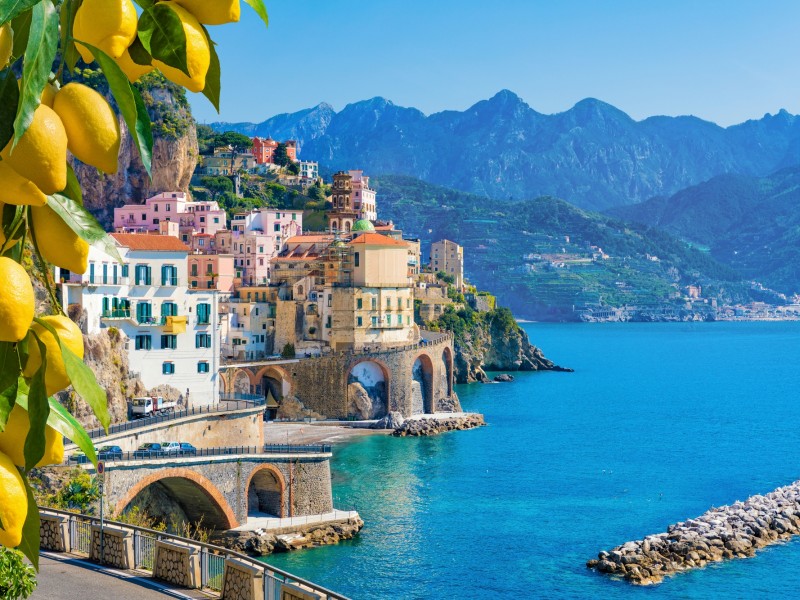 Amalfiküste in Italien