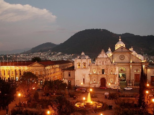 Quetzaltenango - Abendstimmung