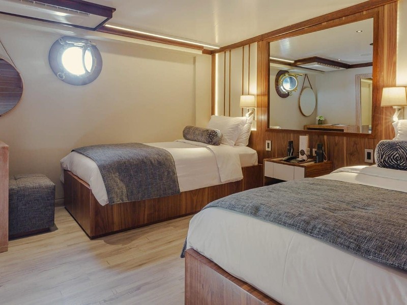 Cormorant Deck Twin Premium State Rooms