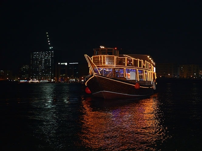 Dubai Creek - Dhow Cruse 