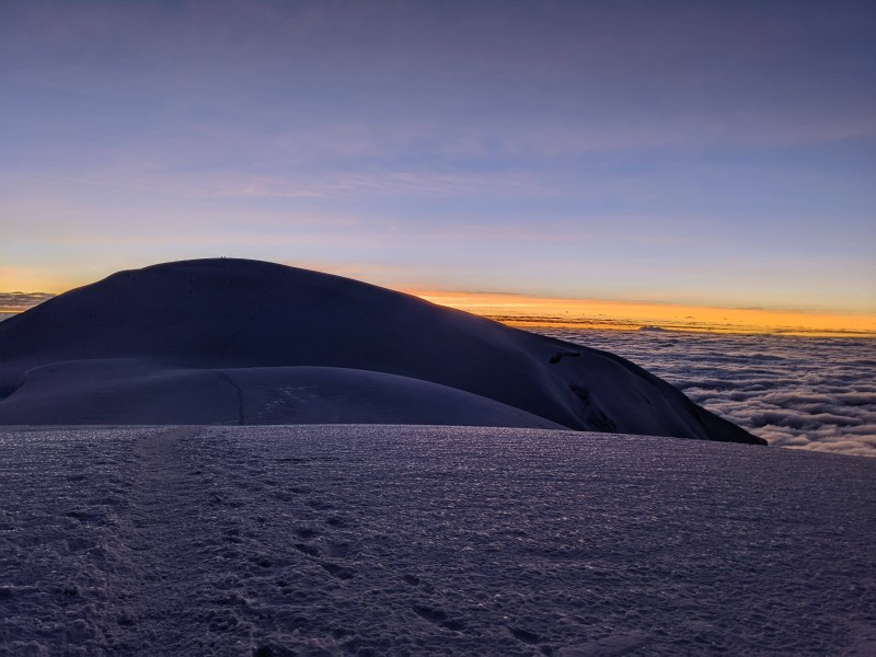 Sunrise at the Chimborazo