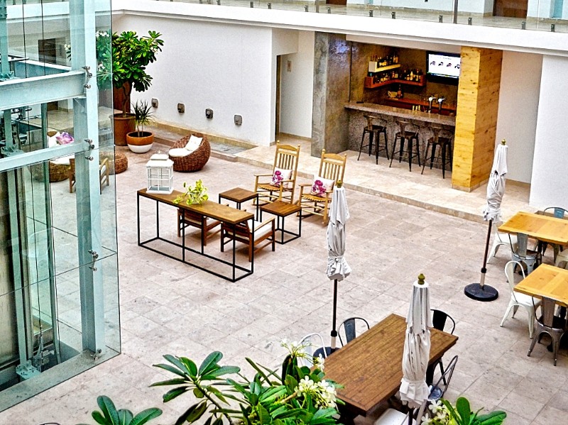 Catedral La Paz - Patio