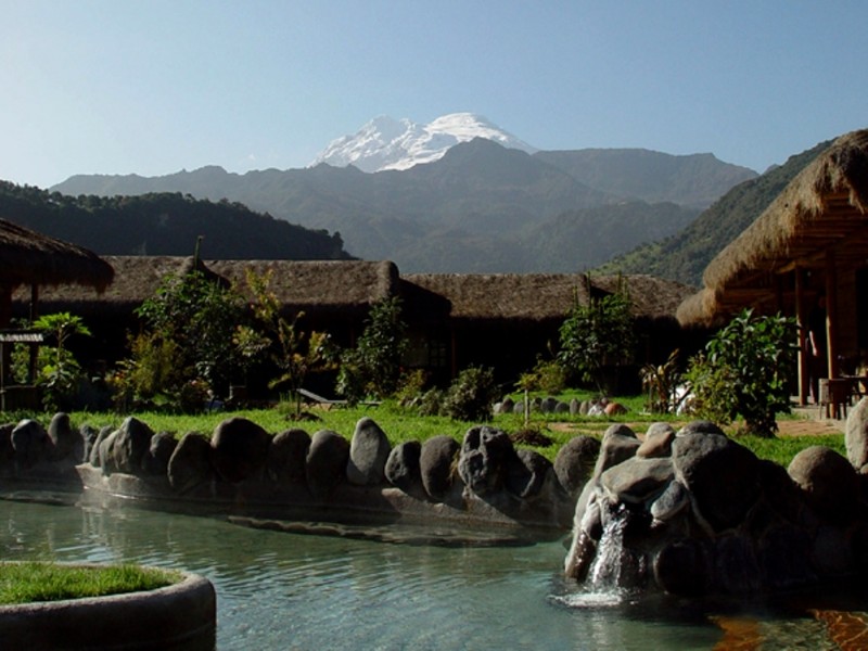 Heiße Quellen in Papallacta