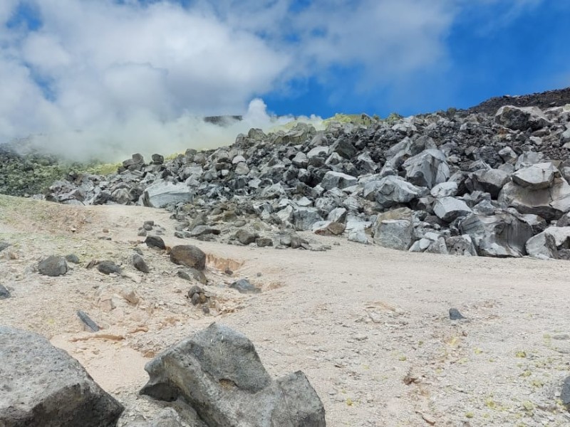 At the edge of te mines